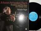 Sandor Vegh Bach Sonata and Partita  Telefunken 3LP NM