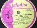 LORD KITCHENER Festival Of Britain Calypso Caribbean ska MELODISC RARE 78 Ex 