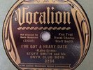 VERY RARE Stuff Smith & His Onyx Club Boys - I've Got A Heavy Date 78 RPM L K