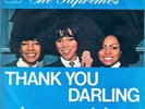 7´ The Supremes - Thank you Darling - Deutsch gesungen  CBS 1839 DE 1965