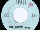 ROCKABILLY 45 GREG HOWARD FIVE MINUTES MORE CAPRI 62-3