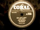 78 RPM-BUDDY HOLLY-CRICKETS-ENGLISH CORAL 72298-OH BOY-NOT FADE AWAY