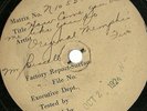Original Memphis Five, 1924 Pathe Shellac Test, How Come You Do Me, 78 rpm