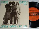 BEE GEES Lonely Days Oz EP SPIN Picture Sleeve AUSTRALIA rare 45 Barry Gibb