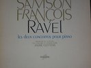 SAMSON FRANCOIS - CLUYTENS / RAVEL  / COLUMBIA SAXF 136
