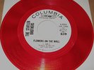 STATLER BROTHERS RED VINYL FLOWERS ON THE WALL WLP PROMO 45 DJ COPY w/SLEEVE NM