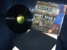 The BEATLES ABBEY ROAD DARK GREEN  APPLE 1st PRESS MISALIGNED APPLE NO MAJESTY