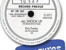 Rare ELVIS PRESLEY Promo Rock & Roll 78 RPM Record All Shook Up/Heartaches Begin