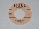 RARE THE HEARTBEATS DOO WOP 45 ON HULL 711 - CRAZY FOR YOU