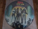 PICTURE LP:  KISS, Love Gun  (PICTURE DISC)