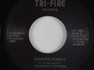 Modern Soul Boogie 45 MIDNIGHT EXPRESS Danger Zone TRI-FIRE HEAR NM