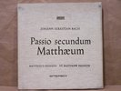 Karl Richter  Bach: Passion of St. Matthew Archiv Box LP orig stereo cloth