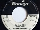 R & B - The STEWART BROTHERS (SLY STONE from '59) The RAT / Ra Ra Roo ENSIGN 45