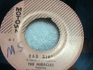 Very Rare Motown Record The Miracles - Bad Girl G1-G2