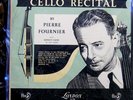 Cello Recital by Pierre Fournier      London