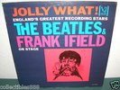 Rare Jolly What The Beatles & Frank Ifield on Stage LP Album Record England VG