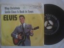 Elvis Presley - Blue Christmas + Santa Claus is back in town 47-9674 German 45
