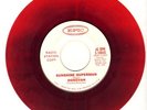 DONOVAN Sunshine Superman 45 RED VINYL DJ w/ EPIC debut press release