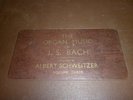 The Organ Music J S BACH Albert Schweitzer Volume Three 7x 12