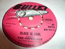 The Imperials Black Is Soul Rare Rock Steady Mint 7