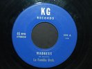LA FAMILIA ORCH.:Madness/El Rey Del Guaguanco 100 on KG 45