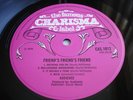 AUDIENCE FRIEND'S FRIEND  RARE CHARISMA UK FIRST PRESS REMARKABLY WELL PRESERVED