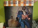 ray charles at NEWPORT rare JAZZ ATLANTIC 1289 CLEAN