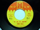BOBBY WELLS - BE'S THAT WAY SOMETIMES - ROMUR