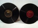 OKEH BLUES BIX BEIDERBECKE IN A MIST-HOUSTON BLUES JOSEPH DANIELS JAZZ BAND 78's