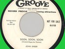 JOHN GREER Soon, Soon, Soon 45rpm Groove 1955 WLP jump blues