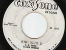 Jackie Mittoo - Who Done It - KILLER ROCK STEADY