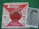 JOHNNY REBB & REBELS 'Rock on' OZ frantic rockabilly 45 Plus signed promo photo