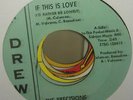 The Precisions-if this is love-Drew records-northern Soul