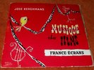 MUSIQUE DE FILMS PUBLICITAIRES FRANCE ECRANS 1960 JOSE BERGHMANS RARE 33 TOURS
