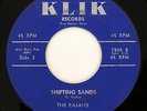 Rare Doo Wop THE RAJAHS on KLIK  Shifting Sands/I Fell In Love