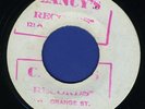 2012 BUSTY BROWN-WALK & DON'T LOOK BACK-HERE COMES THE NIGHT -REGGAE 45 7