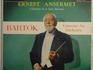 LONDON FFSS BB BLUE BACK STEREO LP Bartok Concerto Orchestra ANSERMET CS 6086 EX
