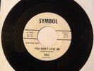 Dell And The Escorts 45 Rare Doowop 