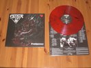 ASPHYX Deathhammer red marbled splatter LP /Desaster Bolt Thrower Grave Gorefest