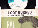 RAL DONNER - I GOT BURNED - PROMO 45 + PICTURE SLEEVE  - RECORD NEAR MINT 1963