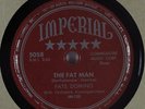 Hear R&B 78rpm FATS DOMINO The Fat Man IMPERIAL 5058