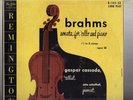 BRAHMS Cello sonata #1 / GASPAR CASSADO  1951 REMINGTON  RLP-149-53  NM-