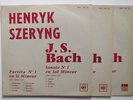 BACH Henryk SZERYNG Violin Solo COMPLETE 3 LP XOC 125 126 & 127 EX/NMINT