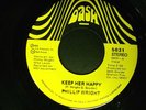 PHILLIP WRIGHT  keep her happy dash MODERN SOUL FUNK 45    