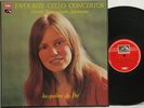 JACQUELINE DU PRE / EMI SLS 895 /  FAVORITE CELLO CONCERTOS / 3 LP SET
