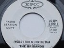 THE BRIGANDS - ( WOULD I STILL BE ) HER BIG MAN - EPIC 45 PROMO - FUZZ GARAGE