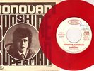 DONOVAN DJ 45 Sunshine Superman RED VINYL wlp W/ PICTURE SLEEVE PS
