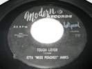 ETTA miss peaches JAMES - Tough Lover / Fools We Mortals Be - Rare Orig SOUL 45