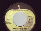 THE BEATLES *AND I LOVE HER/ IF I FELL* US APPLE NM