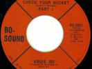 Eddie Bo 60s New Orleans Soul Funk 45 Check Your Bucket On Bo-Sound Label HEAR